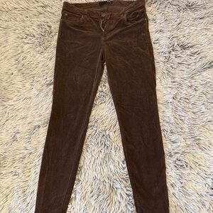 Kut from the Kloth brown Diana corduroy women’s skinny jeans size 4